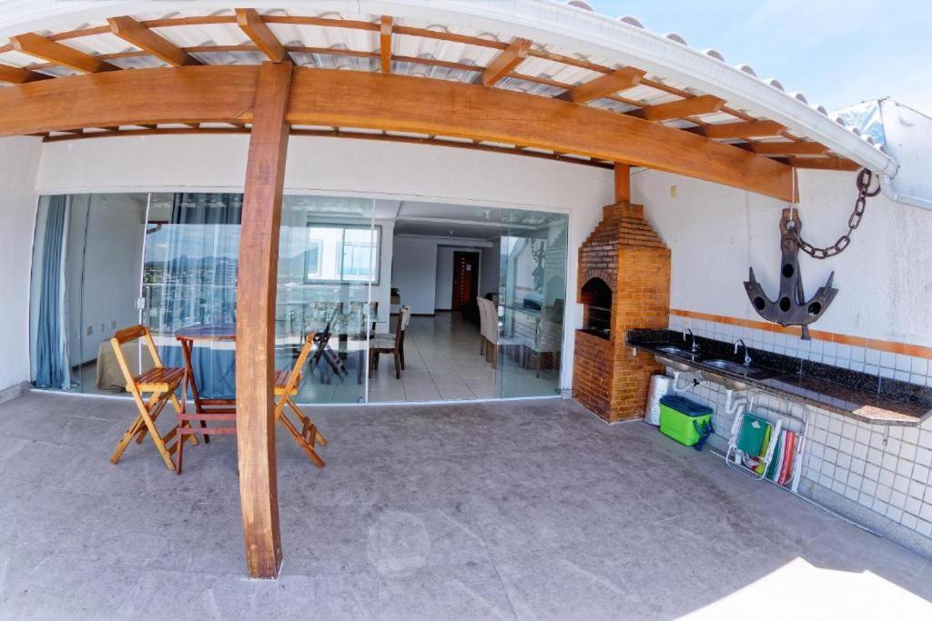Cobertura C/ Vista Para O Mar E Montanhas, Churrasqueira, 4 Quartos 2 Vg Garagem غواراباري المظهر الخارجي الصورة