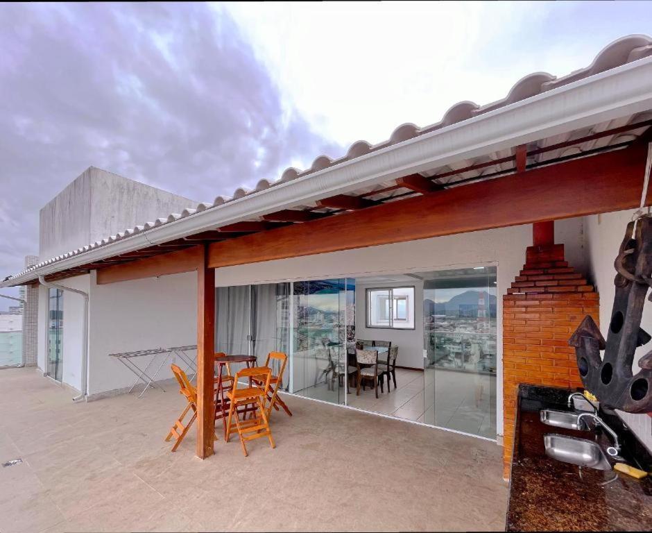 Cobertura C/ Vista Para O Mar E Montanhas, Churrasqueira, 4 Quartos 2 Vg Garagem غواراباري المظهر الخارجي الصورة